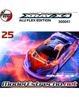 XRAY X4,25 ALUMINIO EDITION 1/10 ELECTRIC TC