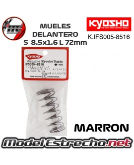 KYOSHO MUELLES TRASERO GRIS BIG BORE MP9