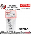 KYOSHO MUELLES TRASERO GRIS BIG BORE MP9