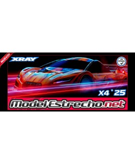XRAY X4,25 ALUMINIO EDITION 1/10 ELECTRIC TC  300041