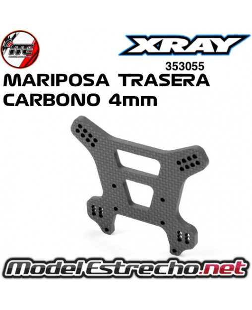 MARIPOSA TRASERA GRAPHITE XRAY XB8  353055