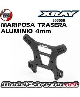 MARIPOSA TRASERA ALUMINIO 4mm XRAY XB8 353056