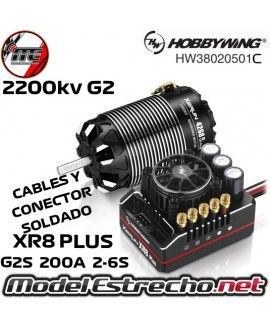 copy of HOBBYWING XERUN XR8 PRO G2 COMBO 4268 2200KV OFF-ROAD
