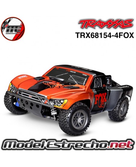 TRAXXAS SLASH 4x4 BL-2S BRUSHLESS 1/10 SCALE 4WD ELECTRIC SHORT COURSE TRUCK TQ 2.4Ghz FOX