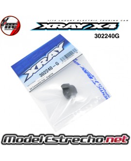 copy of X4A`23 GRAPHITE UPPE DECK SPLIT FRONT 2.0mm XRAY 301079