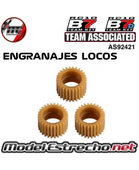 JUEGO DE ENGRANAJES LOCOS TEAM ASSOCIATED RC10B7 AS92421