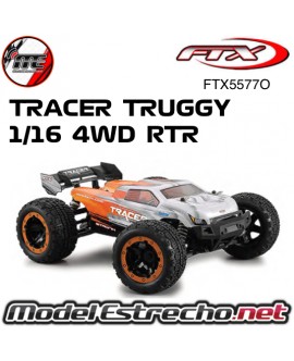 FTX TRACER 1/16 4WD TRUGGY TRUCK RTR NARANJA FTX5577O