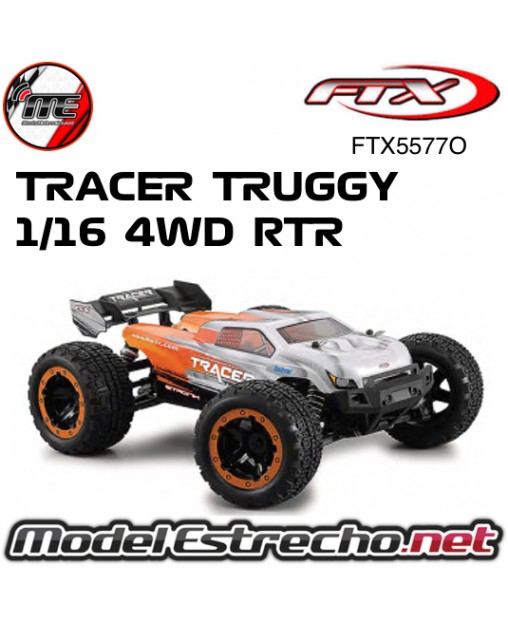 FTX TRACER 1/16 4WD TRUGGY TRUCK RTR NARANJA FTX5577O