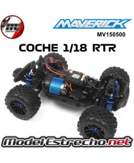 MAVERICK ATOM 1/18 4WD ELECTRI TRUCK AZUL MV150500