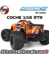 MAVERICK ATOM 1/18 4WD ELECTRI TRUCK NARANJA MV150502