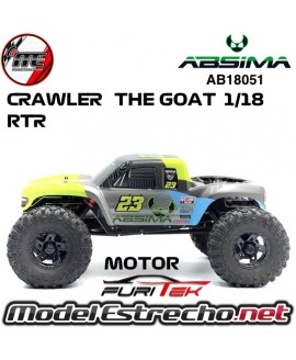 CRAWLER THE GOAT 1/18 BRUSHLESS PERFORMANCE LEMON GREEN RTR  AB18051