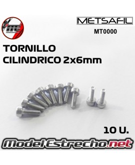 TORNILLOS M2X6MM AVELLANADO
