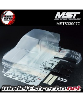 MST RMX 2.5 RWD 1/10 DRIFT ATR BRUSHLESS CARROCERIA E30RB BMW M3 CARROCERIA TRANSPARENTE