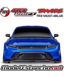 COCHES TRAXXAS 4-TEC 2024 FORD MUSTANG DRIFT AZUL  TRX105237-4BLUE