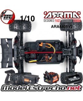 ARRMA KRATON V2 TRUGGY BRUSHLESS 4S 4WD 1/10 VERDE/NEGRO ARA4408V2T1