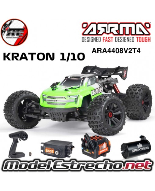 copy of ARRMA KRATON V2 TRUGGY BRUSHLESS 4S 4WD 1/10 AZUL/NEGRO