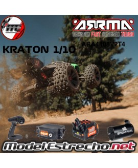 ARRMA KRATON V2 TRUGGY BRUSHLESS 4S 4WD 1/10 VERDE ARA4408V2T4