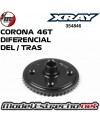 CORONA DIFERENCIAL FORNT/REAR 46T XRAY 354846