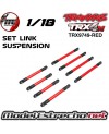 SET LINK SUSPENSION ROJO TRAXXAS TRX4M TRX9749-RED