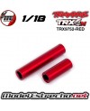 EJE ALUMINIO CENTRAL FRONT/REAR TRAXXAS TRX4M TRX9752-RED