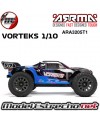 ARRMA 1/10 VORTEKS MEGA 550 2WD STADIUM TRUCK RTR AZUL ARA3205T1