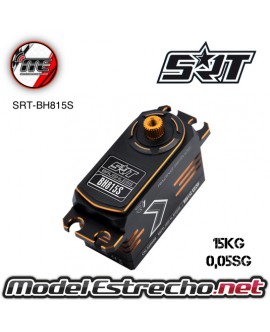 SERVO SRT BH815S 1/10 ON-ROAD HV BRUSHLESS 15Kg.  0.05Seg.  

Ref: BH815S