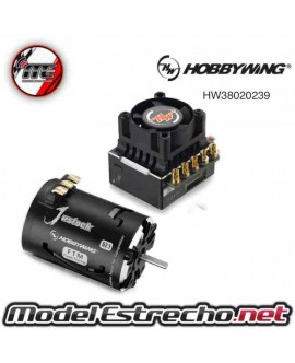 COMBO HOBBYWING XERUN JUSTOCK G2.1 MOTOR 10.5T  4000Kv 1/10 Stock / Drift Ref: HW38020239