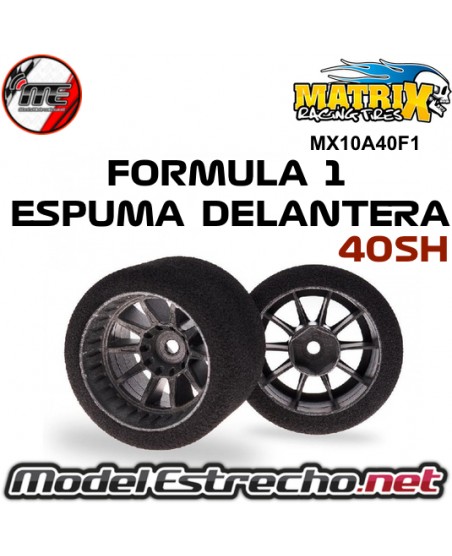 MATRIX RUEDAS FORMULA 1 DELANTERAS ESPUMA 40SH