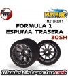 MATRIX RUEDAS FORMULA 1 TRASERAS ESPUMA 30SH 62mm MX10P30F1