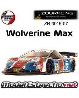 copy of ZOORACING DOGSBOLLOX 1/10 TOURING CAR CLEAR 190mm
