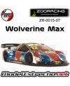 copy of ZOORACING DOGSBOLLOX 1/10 TOURING CAR CLEAR 190mm