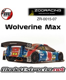copy of ZOORACING DOGSBOLLOX 1/10 TOURING CAR CLEAR 190mm