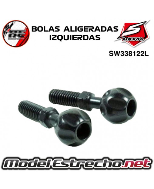 BOLAS DE DIRECCION ALIGERADAS IZQUIERDA SWORKZ S35-4 EVO (2U.) SW338122L