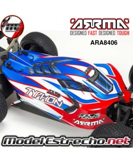 ARRMA TLR TUNED TYPHON 6S 1/8 4WD BLX BUGGY RTR  ARA8406