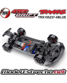 COCHES TRAXXAS 4-TEC 2024 FORD MUSTANG DRIFT ROJO TRX105237-4RED