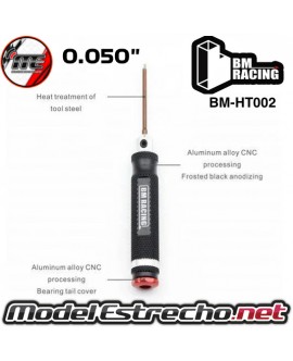 DESTORNILLADOR BM RACING 0.050" BTR BM-HT002