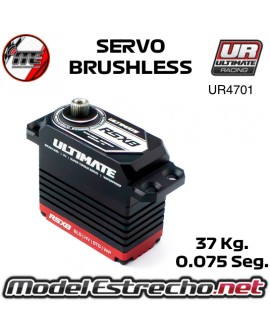 SERVO ULTIMATE RSX8 BRUSHLESS 37Kgr. 0.075S 1/8 UR4701