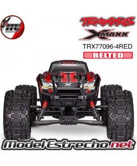 TRAXXAS X-MAXX 8S 4WD RTR MONSTER TRUCK BELTED ROJO TRX77096-4RED