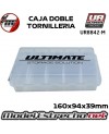 CAJA DOBLE TORNILLERIA ULTIMATE 160x94x39mm UR8842-M