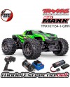 TRAXXAS MINI MAXX BL-2S VERDE INCLUYE BATERIA Y CARGADOR  TRX107154-1-GRN
