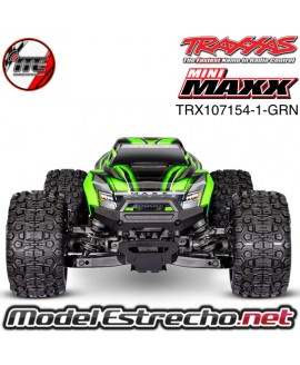 TRAXXAS MINI MAXX BL-2S VERDE INCLUYE BATERIA Y CARGADOR
