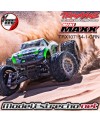TRAXXAS MINI MAXX BL-2S VERDE INCLUYE BATERIA Y CARGADOR