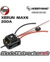 HOBBYWING XERUN MAX6 ESC 200A 3-8s LIPO BEC 8A HW30105100