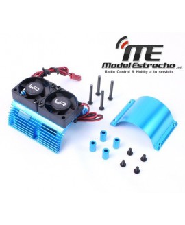 VENTILADOR MAS DISIPADOR DE CALOR PARA MOTORES 40.8mm 