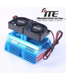 VENTILADOR MAS DISIPADOR DE CALOR PARA MOTORES 40.8mm 