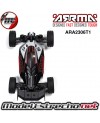 ARRMA TYPHON GROM 1/18 223 BLX BRUSHLESS 4WD BUGGY RTR SILVER ARA2306T1