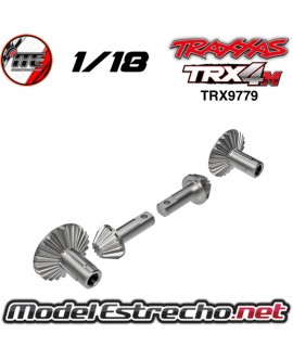 RING GEAR AXLE PINION GEAR METAL TRAXXAS TRX4M TRX9779