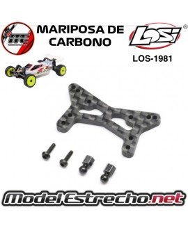 MARIPOSA DELANTERA CARBONO LOSI MICRO-B 1/24 LOS-1981