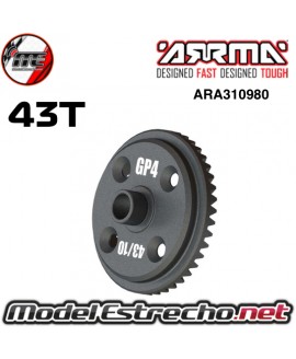 CORONA DIFERENCIAL 43T SPIRAL 29mm GP4 5mm ARRMA ARA310980