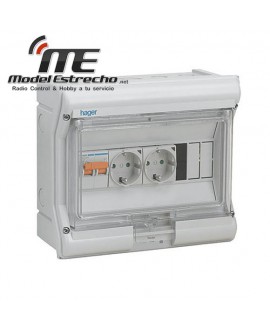 CUADRO DE LUZ HAGER COMPLETO